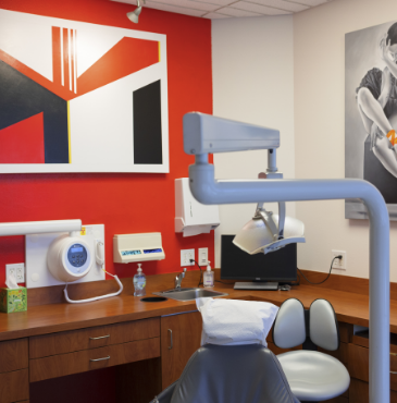 Dental treatment room