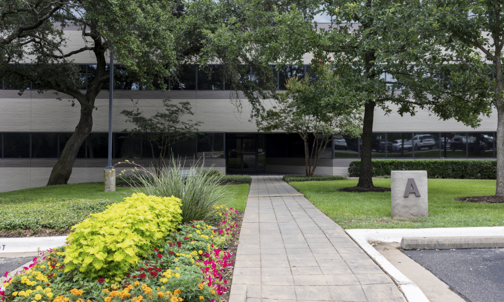 Outside view of West Lake Hills dental office building